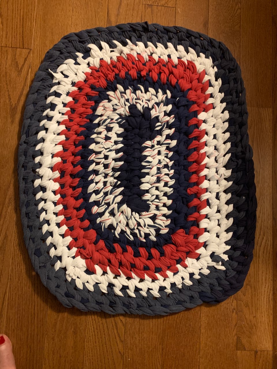 Red White and Blue Pet Bed