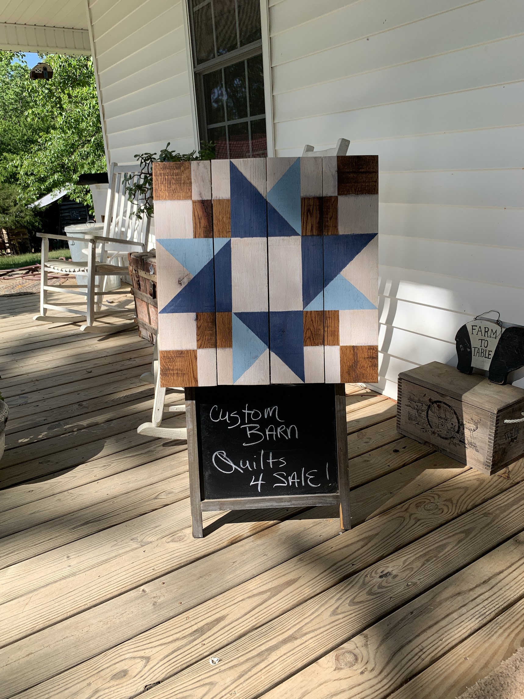 Wooden Barn Quilts