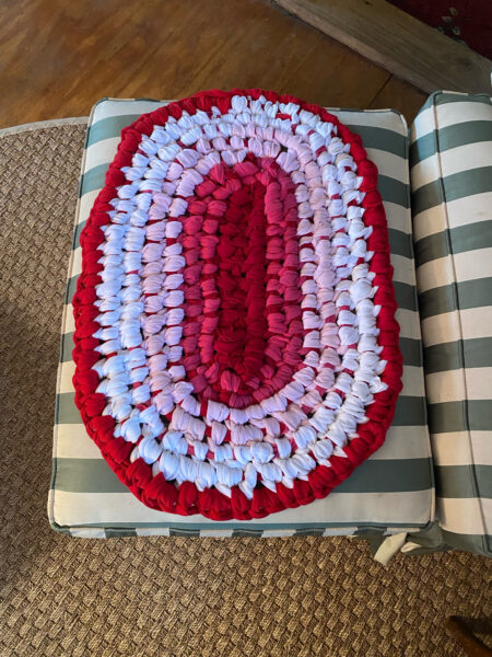 Valentine’s Day Amish Knot Rug